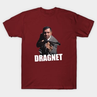 Dragnet - Joe Friday - Shotgun - 60s Cop Show T-Shirt